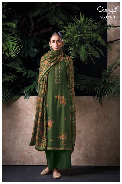 Ganga selyra 5322 wholesale dress materials online india